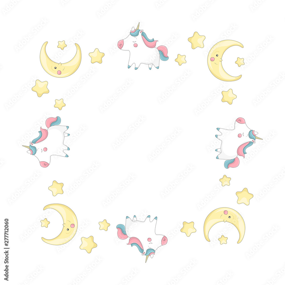 Frame tempalte with cartoon characters. Frame tempalte with cartoon characters.