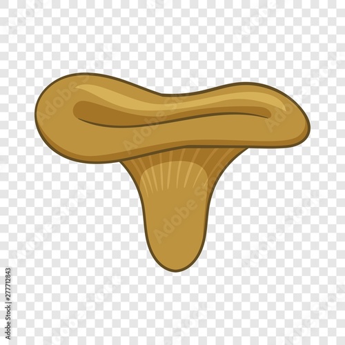 Lactarius sanguifluus mushroom icon. Cartoon illustration of lactarius sanguifluus mushroom vector icon for web design photo