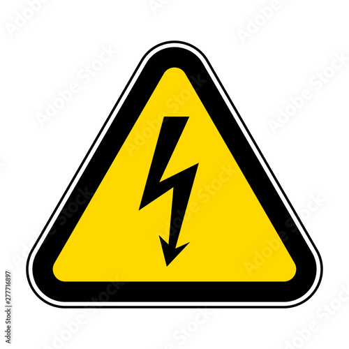Free Download Danger High Voltage Symbol Sign Isolate On White Background,Vector Illustration EPS.10 - GFXLoad