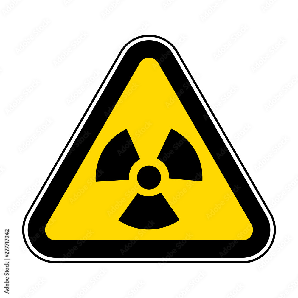 Radiation Hazard Symbol Sign Isolate On White Background,Vector Illustration EPS.10 Radiation Hazard Symbol Sign Isolate On White Background,Vector Illustration EPS.10
