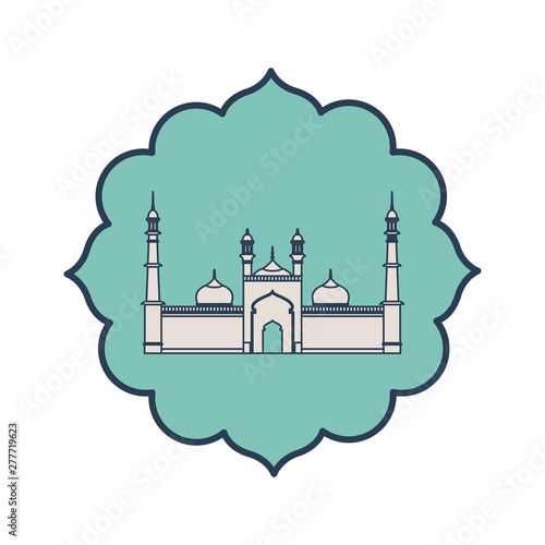 edification of islamic mosque jama masjid and Indian independence day
