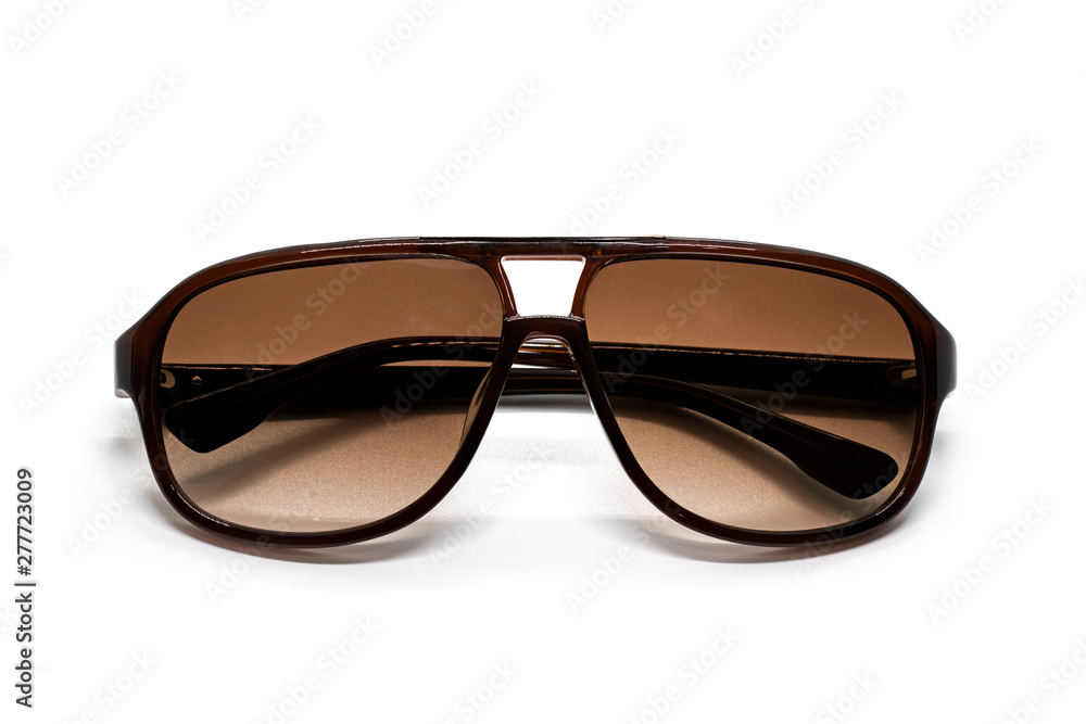 Image of modern fashionable sunglasses isolated on white background, Glasses. Image of modern fashionable sunglasses isolated on white background, Glasses.