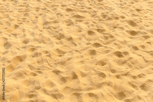 Sand on the beach as background  © piyaphong