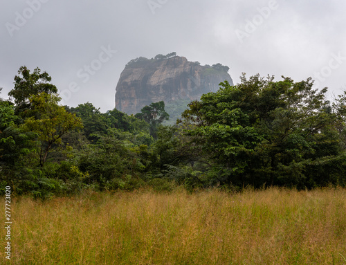 Sigiriya Rock, Sigiriya, Sri Lanka. UNESCO Wrold Heritage Site. Build around 5th century. photo