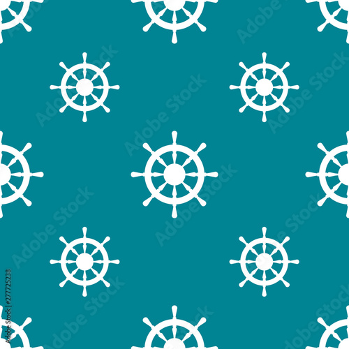 Seamless pattern with ship steerings. Cute baby background for clothes, room birthday decor, t-shirt print, kids wear fashion, baby shower invitation card, wrapping paper