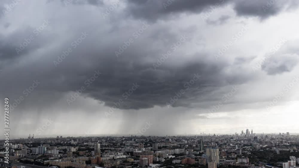 rainy landscape with clouds timelapse rainy landscape with clouds timelapse