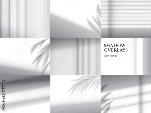 Shadow overlays for mockups