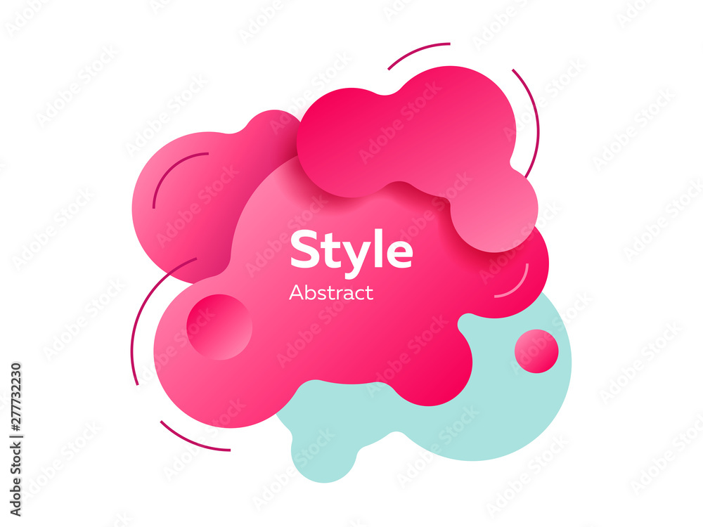 Red pink and light blue modern fluid elements with sample text. Dynamic colored forms and lines. Gradient abstract banner with liquid shapes. Template for logo, flyer, presentation design. Vector Red pink and light blue modern fluid elements with sample text. Dynamic colored forms and lines. Gradient abstract banner with liquid shapes. Template for logo, flyer, presentation design. Vector
