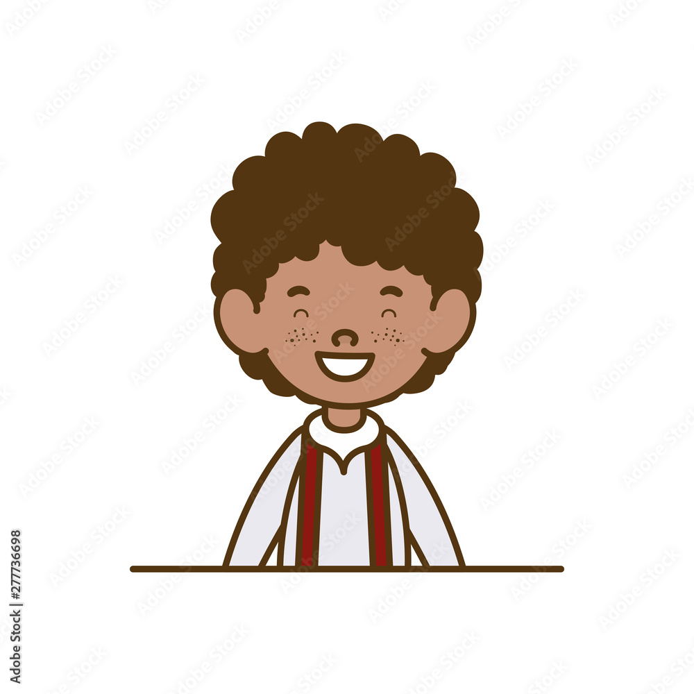 student boy smiling on white background student boy smiling on white background