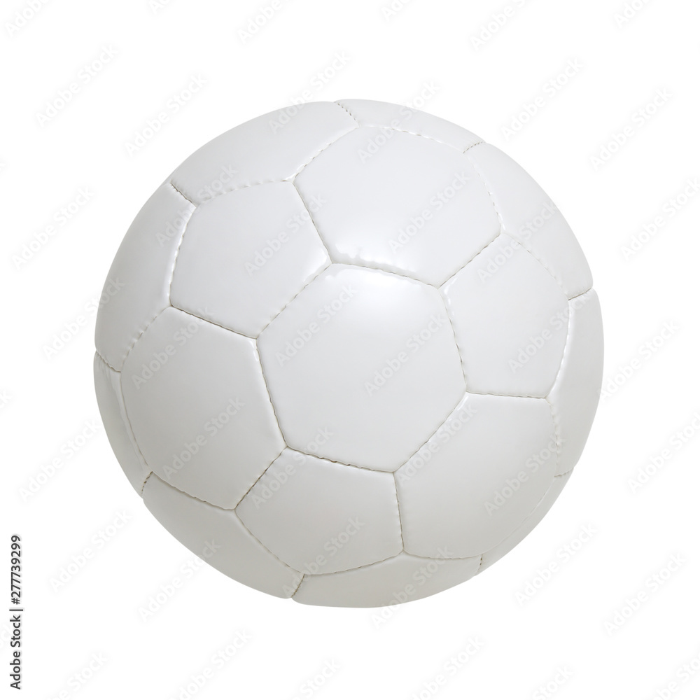 Football on a white background. Football on a white background.
