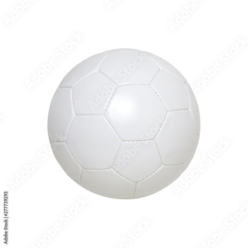 Fototapeta Naklejka Na Ścianę i Meble -  White soccer ball isolated