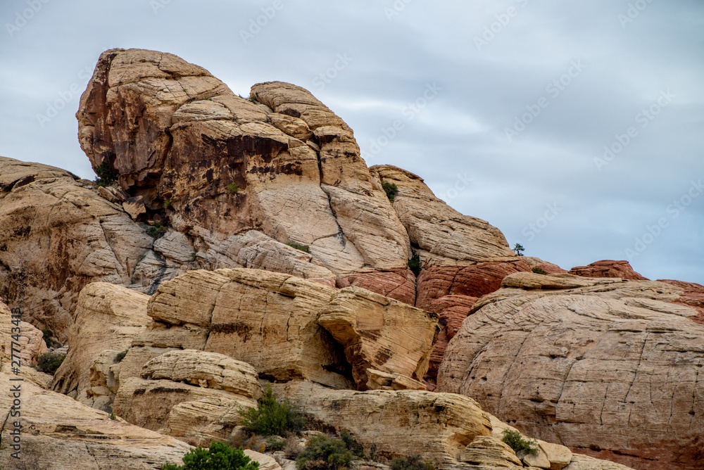 The Red Rock Canyon National Conservation Area near Las Vegas