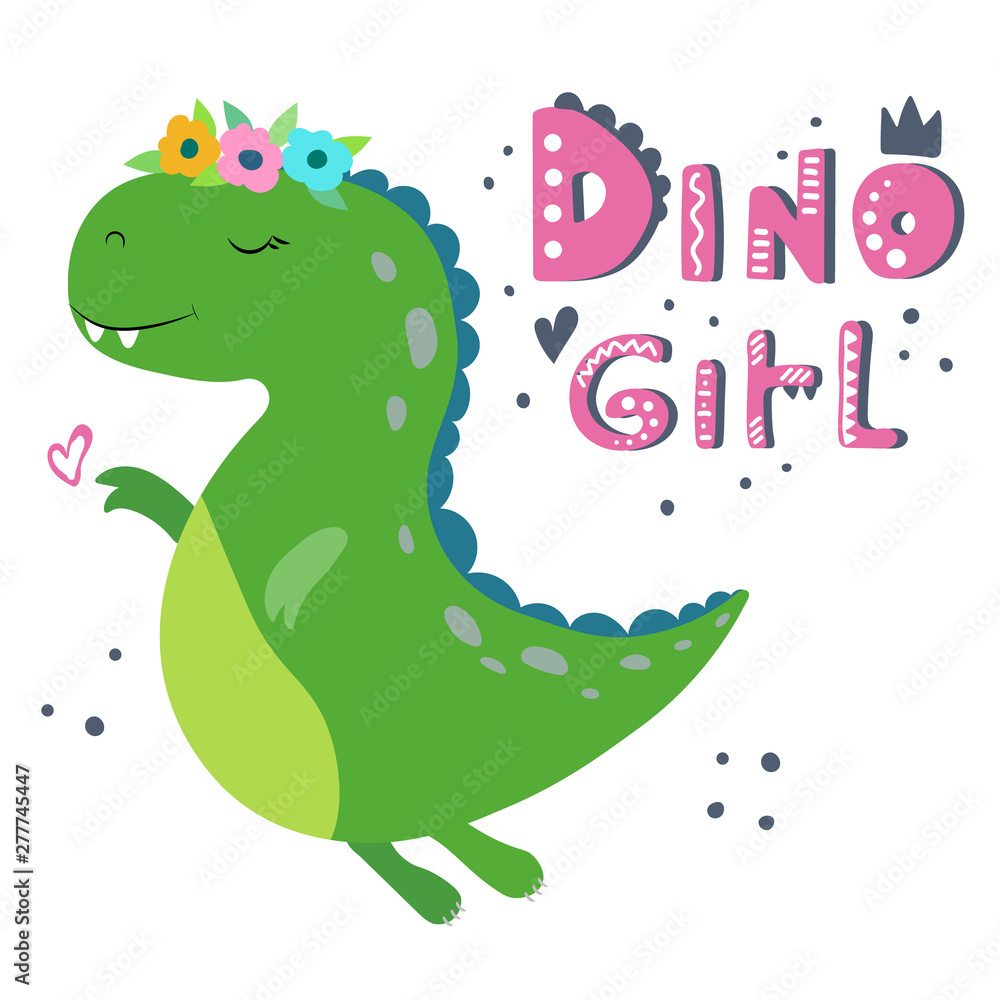 Premium Vector  Cute dino for your design project