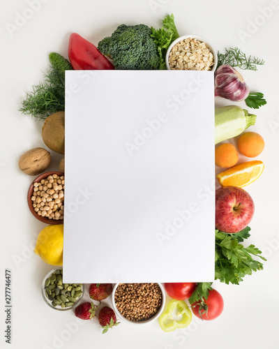 Organic Food Background