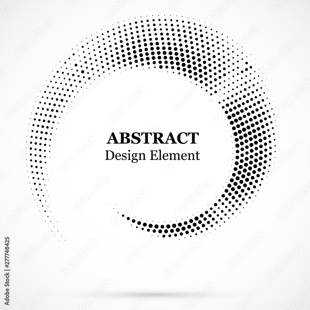 Halftone dotted background circularly distributed. Halftone effect vector pattern.Circle dots isolated on white background. Isolated circle dots vector texture. Halftone dotted background circularly distributed. Halftone effect vector pattern.Circle dots isolated on white background. Isolated circle dots vector texture.