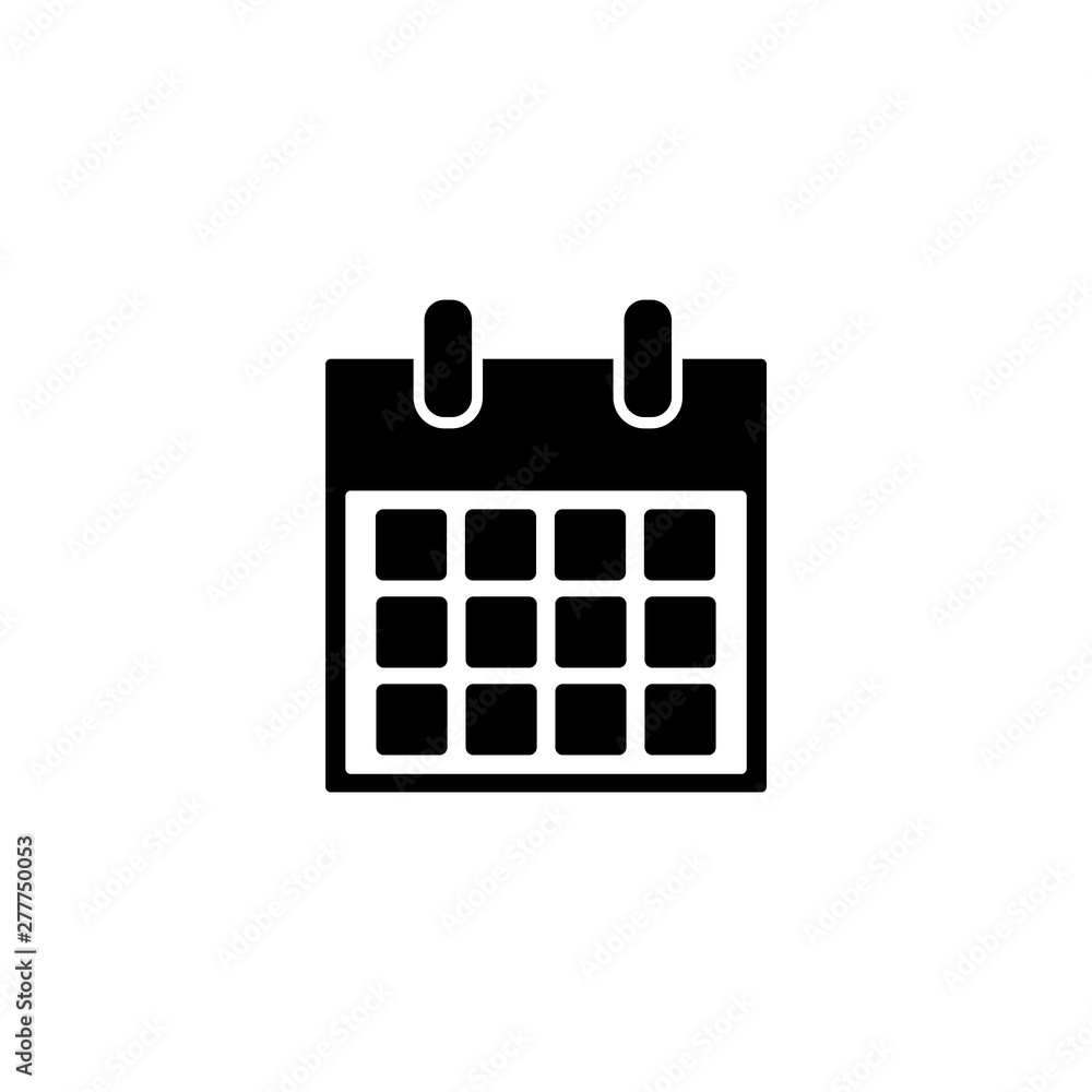 calendar icon template vector design - vector calendar icon template vector design - vector