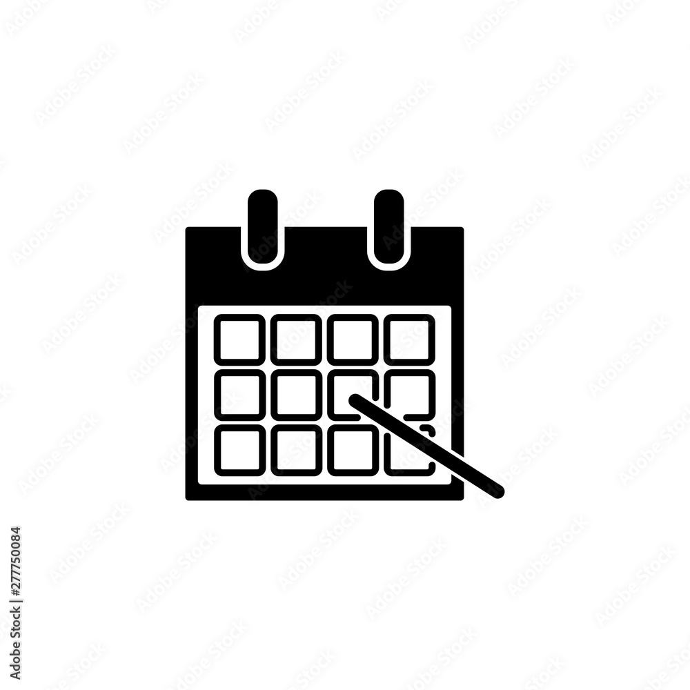 calendar icon template vector design - vector calendar icon template vector design - vector