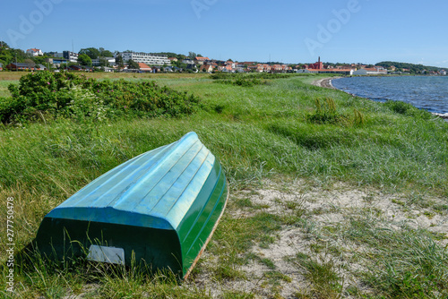 The coast of Ebeltoft on Djursland, Denmark photo