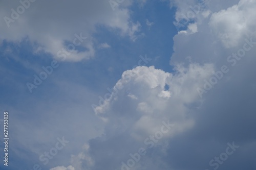 cloud sky blue background white nature