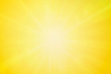 Summer or spring abstract blurry bright yellow background