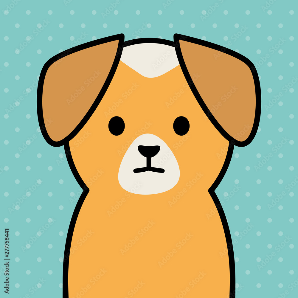 little dog adorable mascot character little dog adorable mascot character
