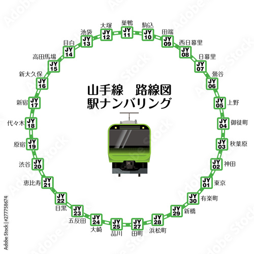 イラスト山手線29駅のナンバリング路線図 高輪ゲートウェイ駅 地図 マップ 交通 駅名入り Stock Vector Adobe Stock イラスト山手線29駅のナンバリング路線図 高輪ゲートウェイ駅 地図 マップ 交通 駅名入り Stock Vector Adobe Stock