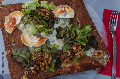 Fotografie galette typical food in France