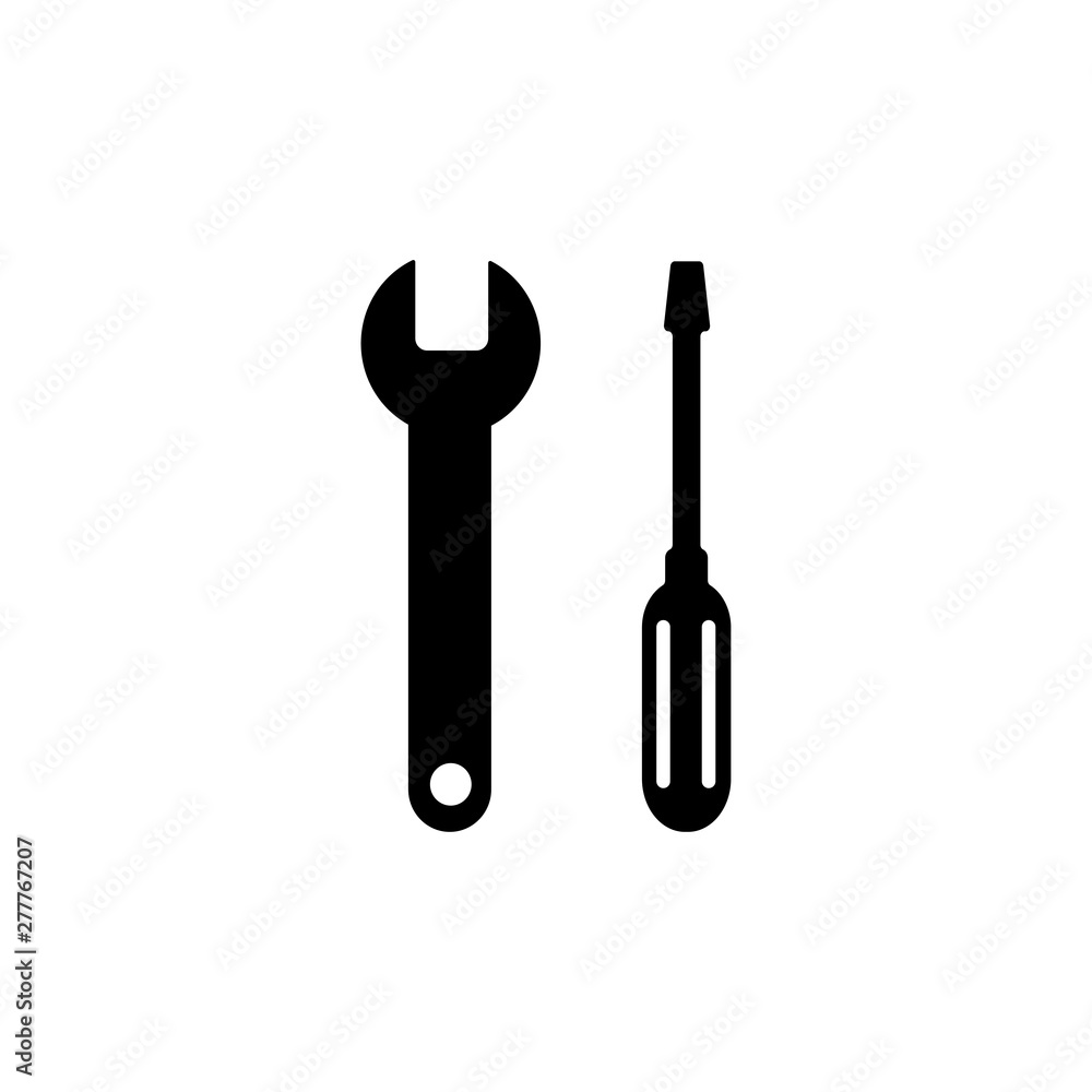 tool service icon template vector illustration - vector tool service icon template vector illustration - vector