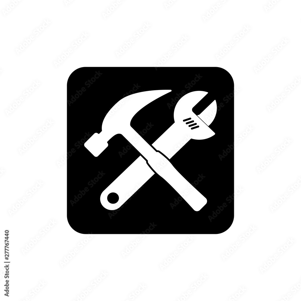 tool service icon template vector illustration - vector tool service icon template vector illustration - vector