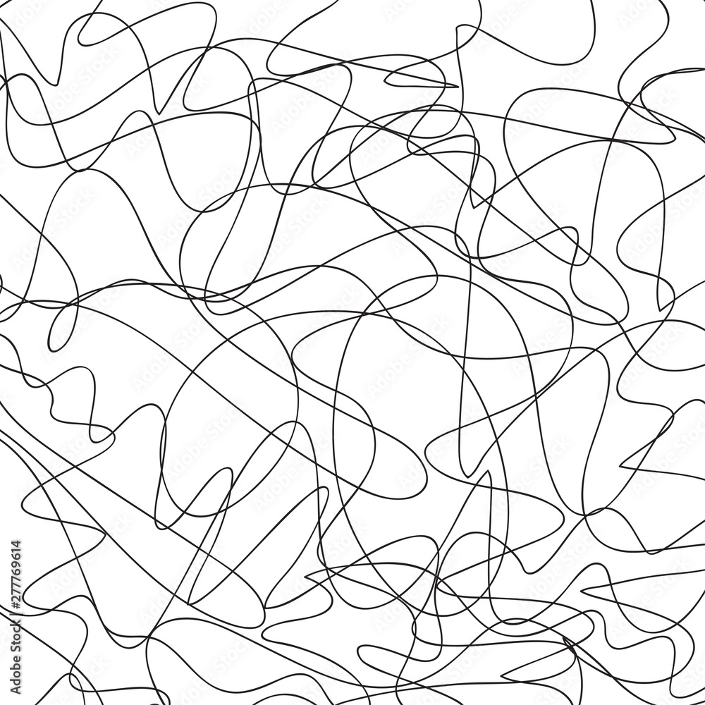 Abstract сhaotic texture. Monochrome wallpaper. Hand drawn dinamic scrawls. Black and white illustration Abstract сhaotic texture. Monochrome wallpaper. Hand drawn dinamic scrawls. Black and white illustration
