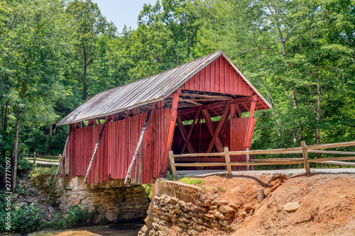 Campbells Covered Bridge - Constructed in 1909 near Landrum, Campbell’s Covered Bridge is the only remaining covered bridge in the State of South Carolina.  © Kenneth Keifer