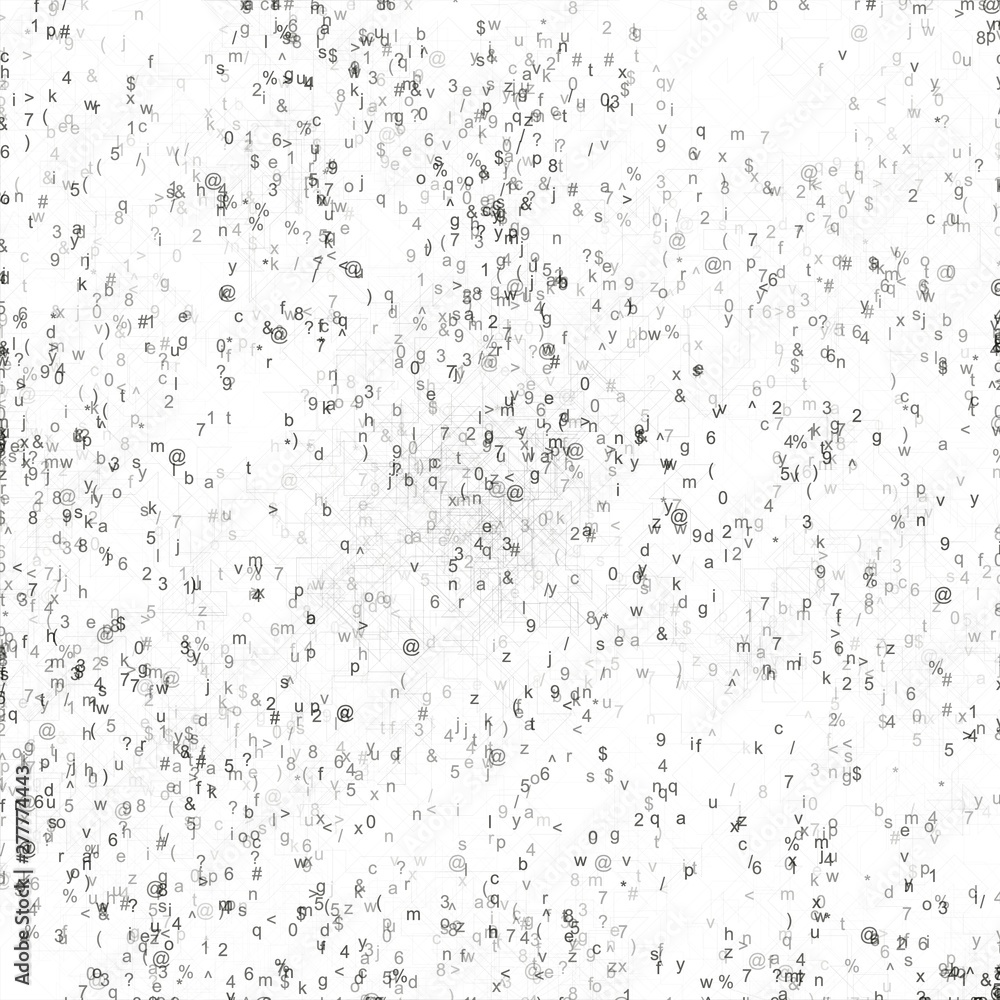 Abstract digital space illustration. Vector Illustration. Generative art. Abstract digital space illustration. Vector Illustration. Generative art.