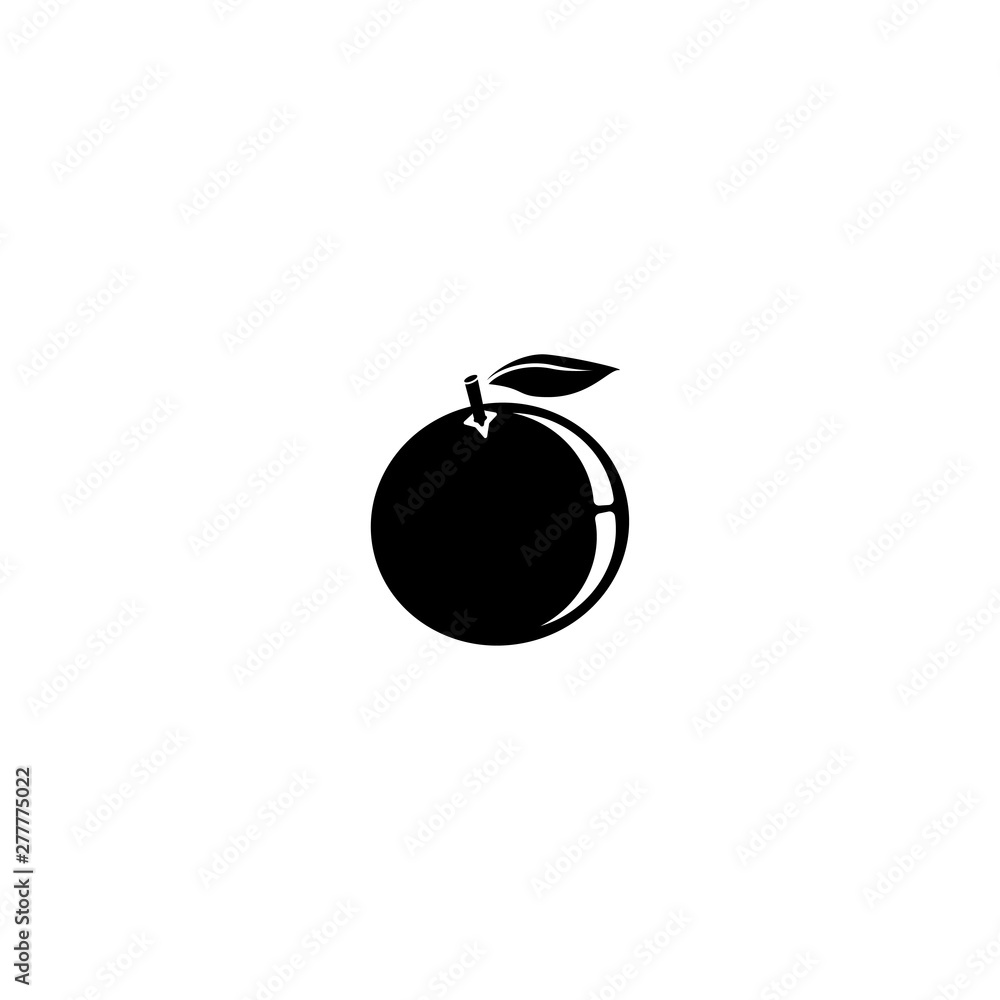 orange icon template vector illustration - vector orange icon template vector illustration - vector