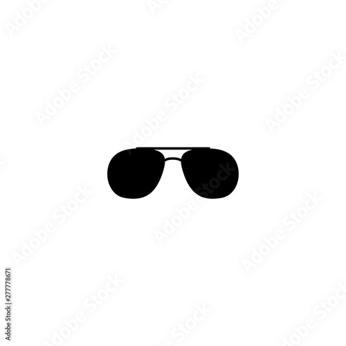 glasses frame icon template vector illustration - vector