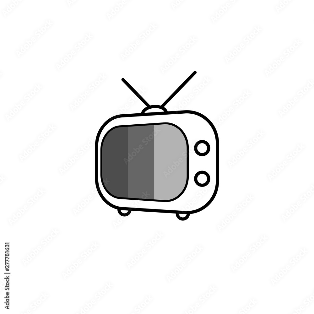 television design icon template vector illustration - vector television design icon template vector illustration - vector