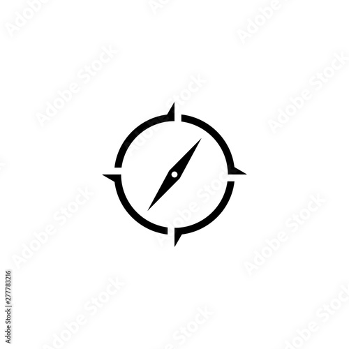 compass design icon template vector illustration - vector