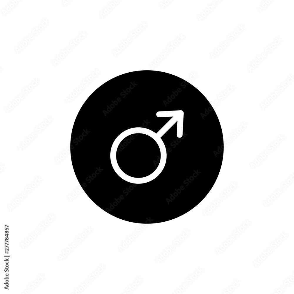 gender symbol icon template vector illustration - vector