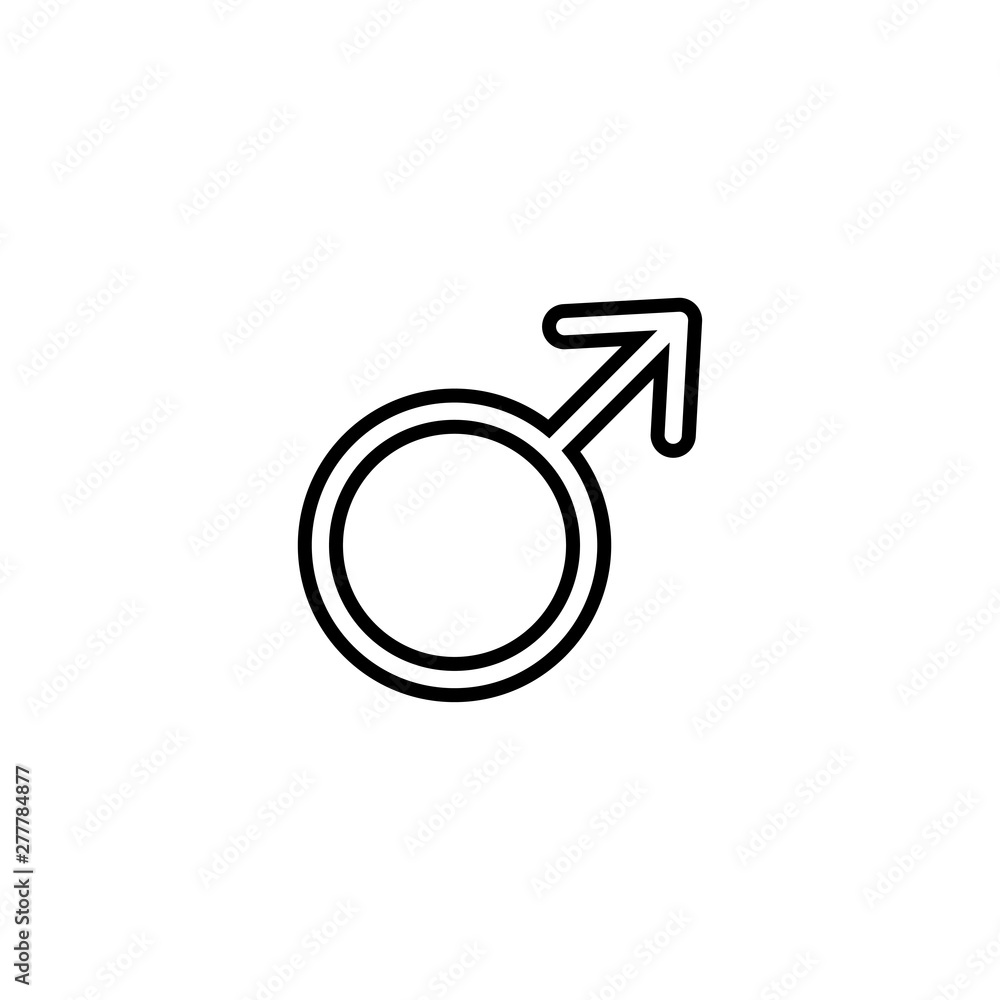 gender symbol icon template vector illustration - vector gender symbol icon template vector illustration - vector