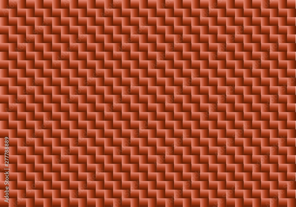 Fondo de baldosas marrón con volumen. Fondo de baldosas marrón con volumen.