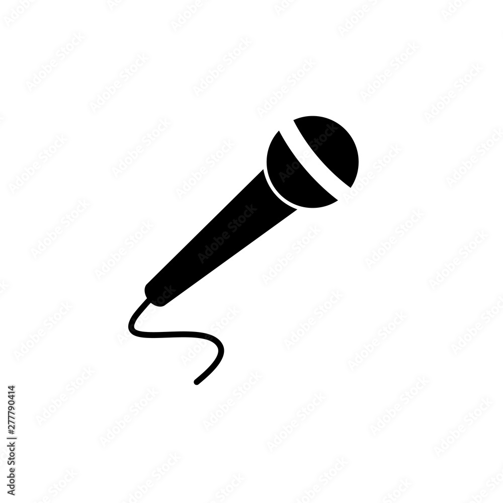 microphone symbol icon template illustration template vector microphone symbol icon template illustration template vector