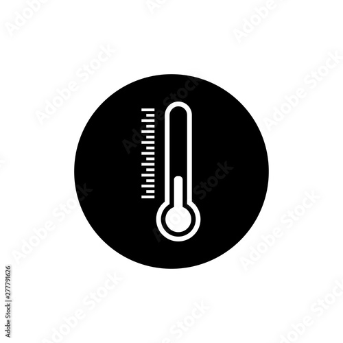 thermometer temperature icon symbol design vector illustration
