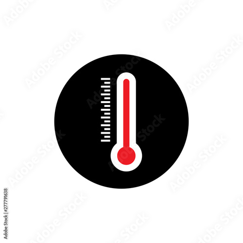 thermometer temperature icon symbol design vector illustration