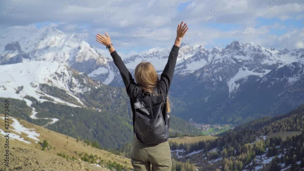 Woman In the Mountains Woman In the Mountains