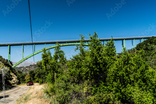 Historic Cold Springs Arch Bridge, California