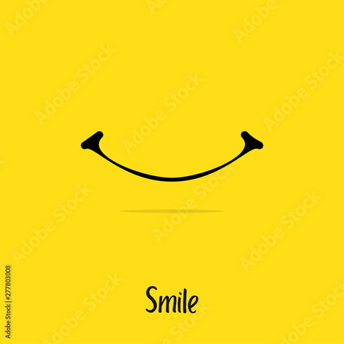 Smile Logo Vector Design Template