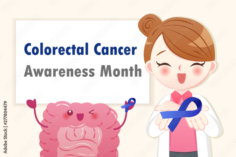 Fototapeta premium colorectal cancer issue