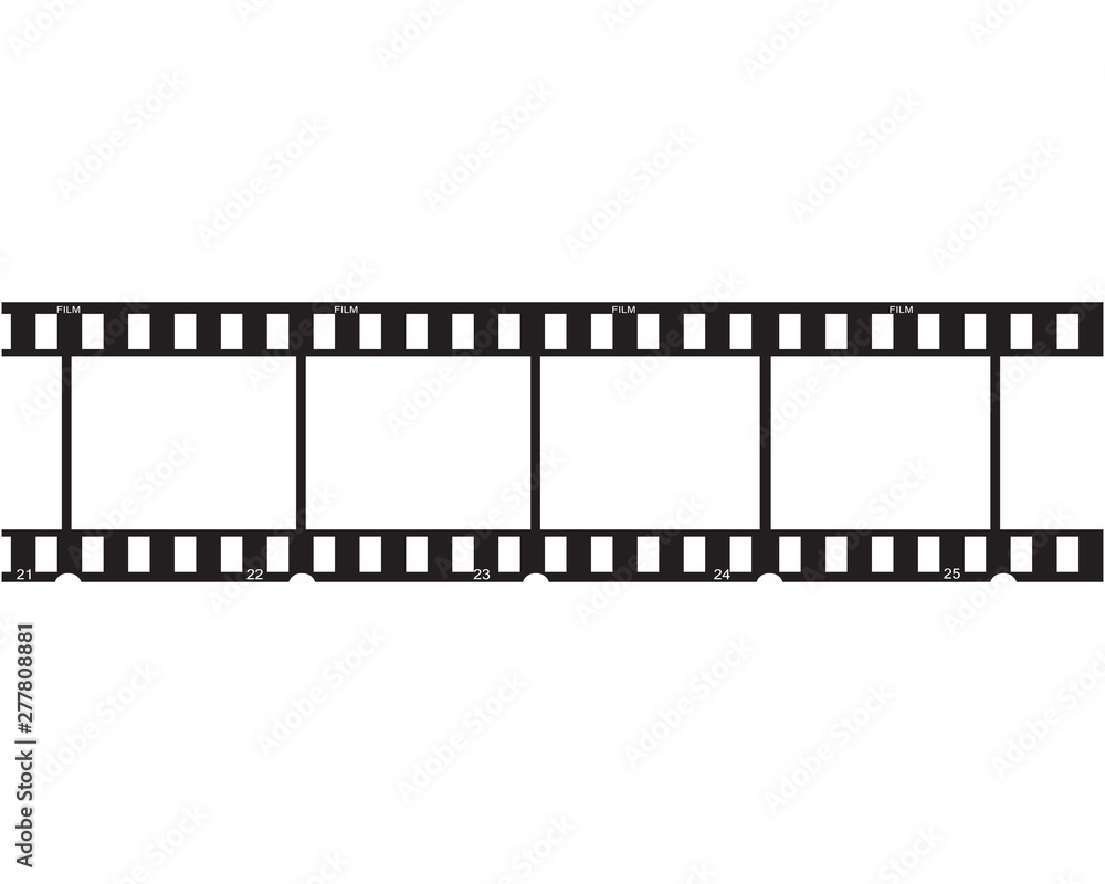  filmstrip Logo Template vector illustration