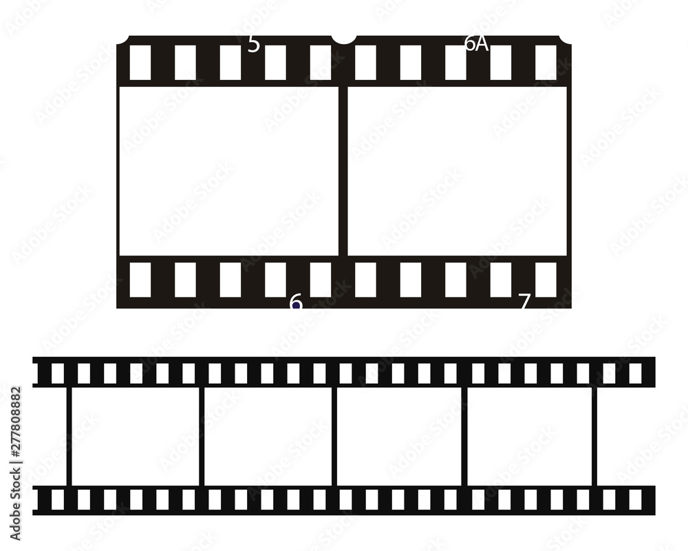 filmstrip Logo Template vector illustration filmstrip Logo Template vector illustration