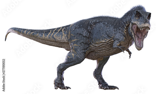 3D rendering of Tyrannosaurus Rex.