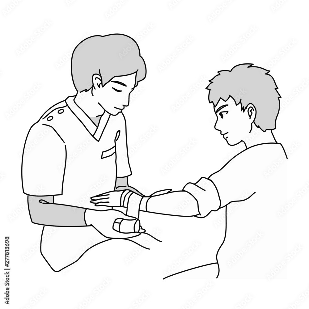 整体師 接骨 イラスト Stock Vector Adobe Stock 整体師 接骨 イラスト Stock Vector Adobe Stock